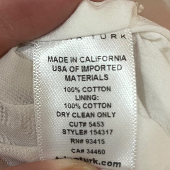 Trina Turk NWT Floral Print Eyelet Dress Womens Size 12 brand new - Picture 8 of 14